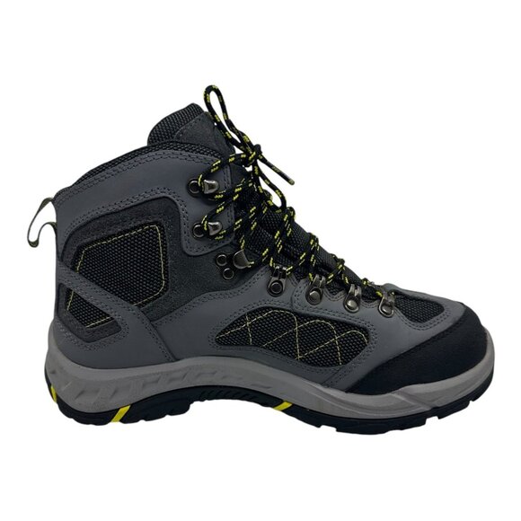 Danner Mens Trailtrek 4.5" Hiking Boots Gray & Yellow Leather/Fabric Up US 8 EE - Picture 11 of 16